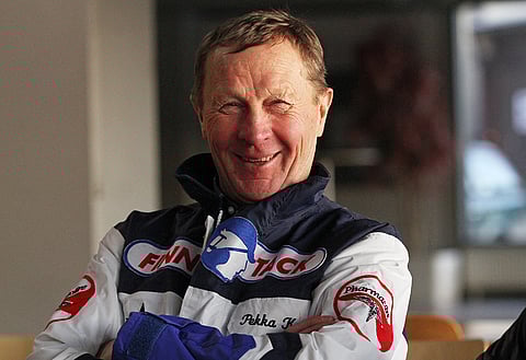 Pekka Korpi on Magical Princessin valmentaja. Kuva: Jarno Unkuri