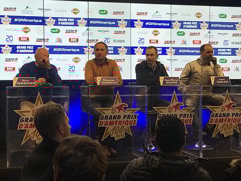 Rene Aebischer, Sebastian Guarato, Jean-Michel Bazire ja Junior Guelpa.