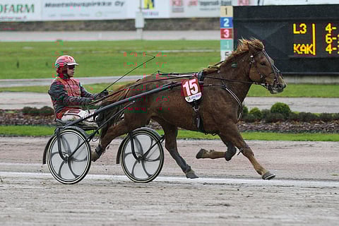 Rivaltti kuvattuna viime lokakuussa Lahdessa Santtu Raitalan ajamana.