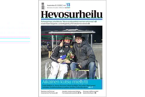 Hevosurheilu palvelee myös diginä.