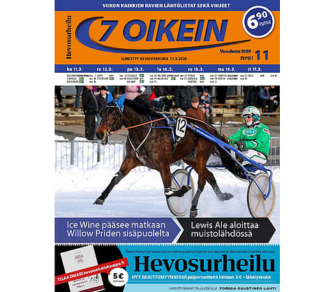 Viime viikon 7 oikein on toistaiseksi viimeinen paperiversiona ilmestynyt 7 oikein -lehti.