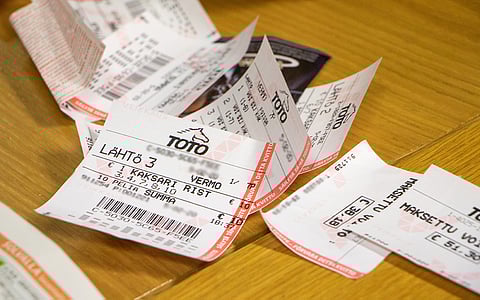 Veikkauksen kautta kulkee suuri määrä pelejä.