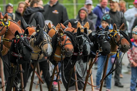 Keppihevosten MM-kisajärjestäminen on herättänyt tunteita. Kuvan näköiskepparit Härmästä eivät liity riita-asiaan. Kuva: Roosa Lindholm