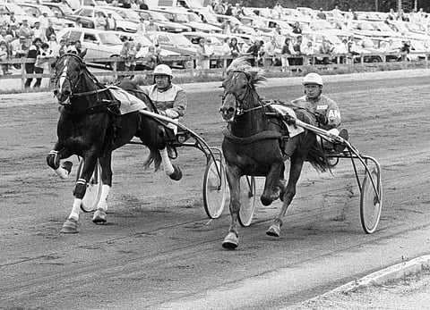 Patrik/Risto Lanki ja Ponseri/Anssi Niininen olivat tunnettu taistelupari. Vermossa -92 Ponseri oli etevämpi. HU arkistokuva