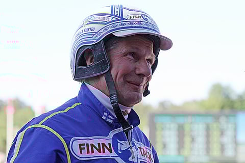 Jorma Kontio ajoi kaksi voittoa Gävlessä.