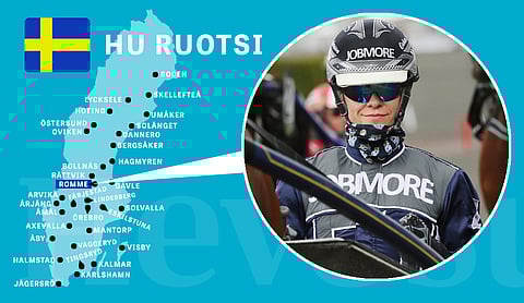 Oskar J Andersson kommentoi keskeytyspäätöstä. Kuva: HU-arkisto