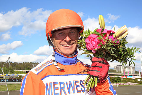 Peter Untersteiner ja Heart Of Steelin ajovärit. Kuva: Jarno Unkuri