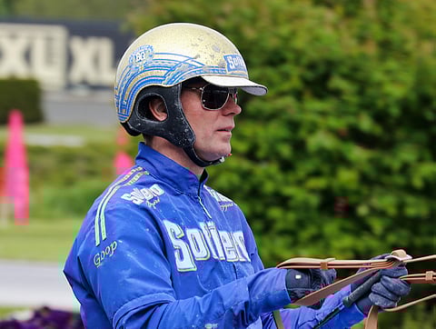 Björn Goop nähdään Harmonie Meriten kärryillä. Kuva: Anu Leppänen