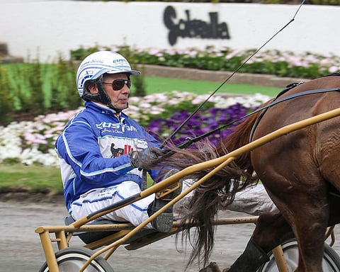 Jorma Kontio ajoi kolme voittoa Axevallassa. Kuva: Anu Leppänen
