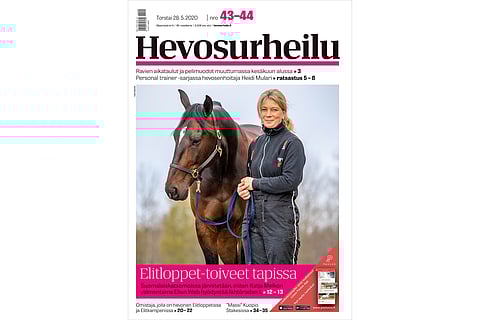 Elian Web ja Katja Melkko ovat sunnuntaina suuren haasteen edessä.