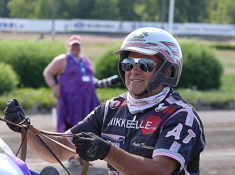 Antti Teivainen on yksi Heinäpään Herruus -ohjastajaottelu osallistuvista kuskeista.