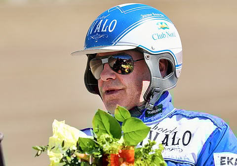 Jarmo Saarela löysi Toto5-avauksessa suotuisat ajolinjat Great Hurricanen kanssa.