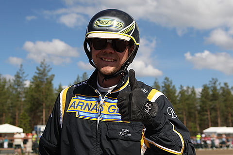 Björn Karlsson on Tangen Haapin valmentaja ja kuski. Kuva: Jarno Unkuri