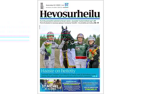 Com Milton Festivaali-ajon sankarina. Kannen kuva: Anu Leppänen