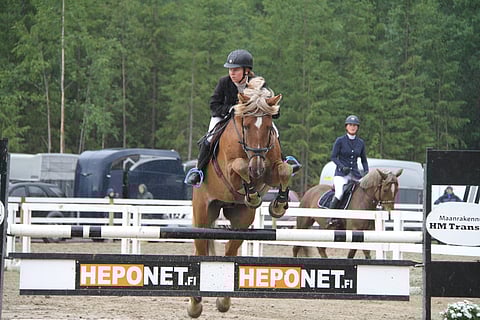 Veera Peltokangas ja Hiljalan Fantom.