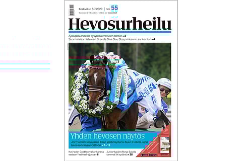 Elian Webille Suur-Hollola-voitto oli ensimmäinen, Jorma Kontiolle kahdestoista. Kannen kuva: Anu Leppänen.