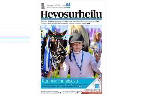 Tuukka Varis ja Euforia komeilevat perjantain Hevsurheilun kannessa. Kannen kuva: Anu Leppänen