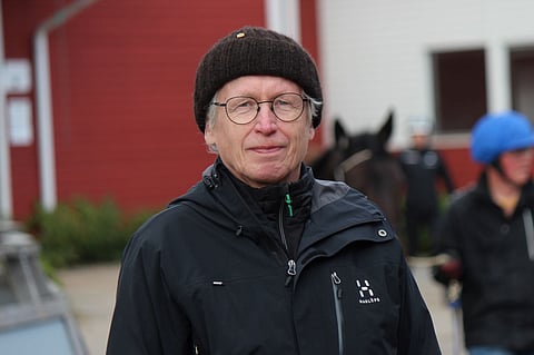 Kalle Savo on tuonut huutokauppaan kolme varsaa. Kuva: Johanna Heinonen