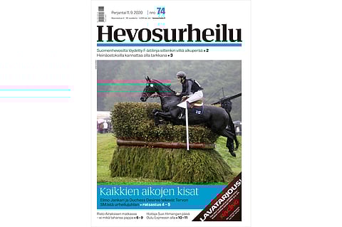 Kenttäkilpailussa on luvassa on kovat SM-kisat viikonloppuna. Kuva: Leena Alérini