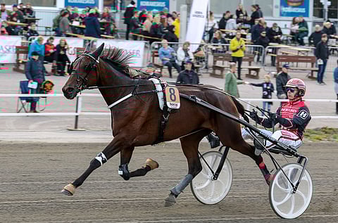 Santtu Raitala ohjasti For A Reasonia viime syksyn kriteriumfinaalissa, mutta tiistaisen voiton narutteli Ari Moilanen.