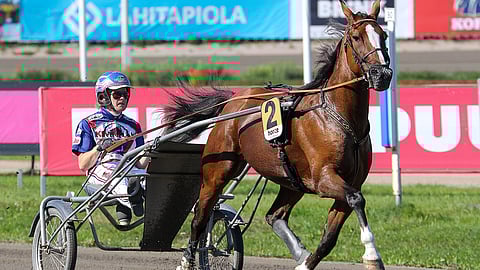 Edellisen kerran Suomessa kilpaillessaan Sobel Conwayn luottokuskina toimi Olli Koivunen. Arkistokuva: Anu Leppänen