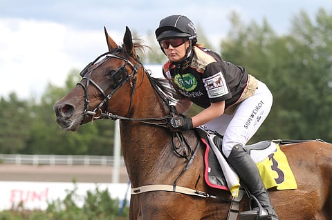 Malin Kullberg hyppää tänään kilpasatulaan yli 2,5 kuukauden tauon jälkeen.