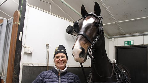 Talvikki Järvinen ja Danser T.