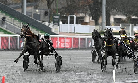 Gu d'Heripre kirii voittoon Critérium Continentalissa. Kuva: Gerard Forni