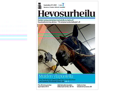 Viikonlopun kisassa yksi on ylitse muiden - Face Time Bourbon. Kannen kuva: JLL-LeTrot