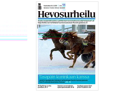 Kannen kuvassa tasapääjuoksuun Oulussa päätyneet Evartti ja Jamir. Kuva: Anu Leppänen.