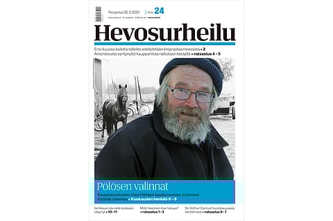 Oiva Pölönen. Kannen kuva: Leena Alérini ja Hevosurheilun arkisto.