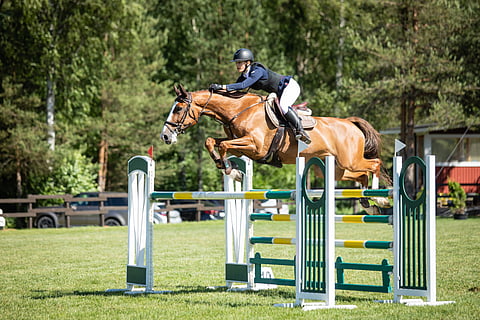 Daniela Simolan ja Darthinan yhteistyö tuotti tulosta Ypäjällä.