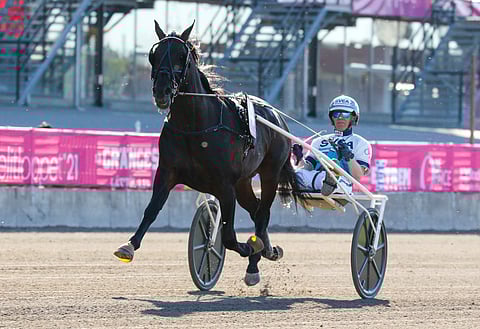 Don Fanucci Zet kilpailee Jubileumspokalenissa. Kuva: Anu Leppänen
