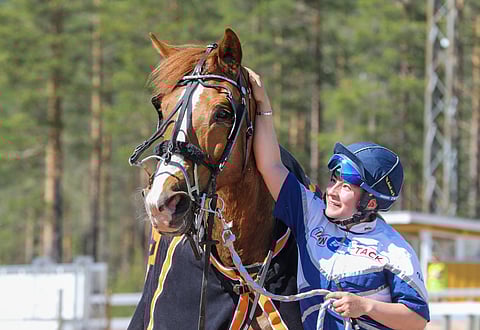 Nelly-Janiika Korpikoski on ajanut kaikki Josveisin montéstartit. Kuva: Anu Leppänen