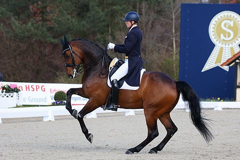 Henri Ruoste ja Kontestro DB edustavat Suomea kouluratsastuksessa Tokion olympialaisissa.