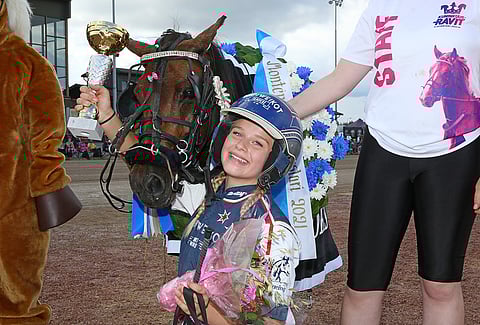 Ilona Rekilä ohjasti Euforian A-ponien montén suomenmestariksi suomenennätystuloksella. Kuva: Jarno Unkuri