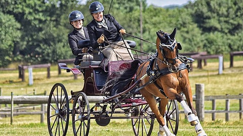 Raisa Takkinen ja Kooihuster Harro.