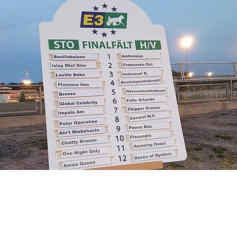 Islay Mist Sisu starttaa finaalissa kakkosradalta. Kuva: Romme