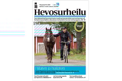 Ville Kalle ja Jouko Paavola ovat toisaan kunnioittava pari. Kannen kuva: Anu Leppänen