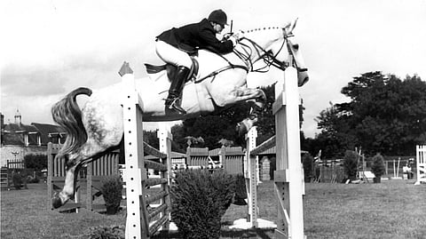 Arvatkaas kuka hyppää junnuEM-kisoissa Ranskan Le Vaudreuilissa vuonna 1982.