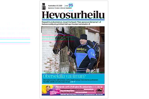 Juha Utalan Piece Of Hero voitti Kasvattakruunun löysällä sekillä.