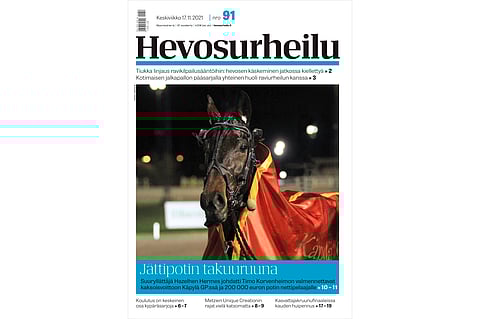 Hazelhen Hermes valloitti 96-kertoimella Käpylä Grand Prixin.