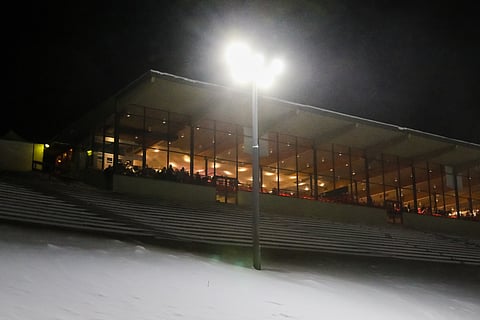 Rovaniemen raviradan katsomo ammottaa tyhjänä keskiviikkona.