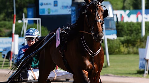 Joe di Maggio ja Kari Rosimo Suur-Hollola-ajon 2018 esittelyssä.