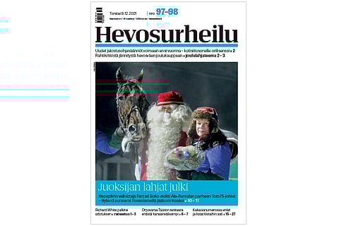Hevosurheilu ilmestyy tällä viikolla kaksoisnumerona torstaina.