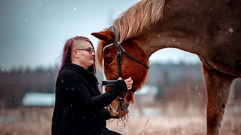 Anna Halme ja Palon Hemmo.