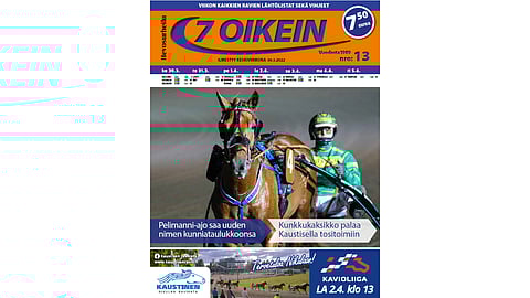 Kunkkukaksikko palaa Kaustisella tositoimiin