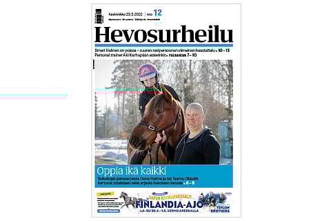 Kannen kuvassa Maatian Tähti, Oona Halme ja Teemu Okkolin.