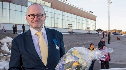 Roger Johansson on Turussa kuin kotonaan. Hän on tehnyt valtavan työn Metsämäen alueen raviurheilun eteen.