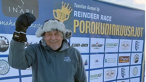 Reijo Kenttälä sai porouralleen hienon kruunun Sämpylän vietyä porokuninkuuden.